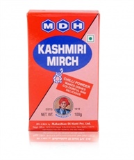 MDH Kashmiri Mirch, 100gm Carton