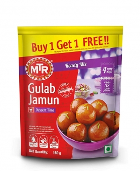 MTR Gulab Jamun Mix, 160gm (Buy 1 & Get 1 Free)