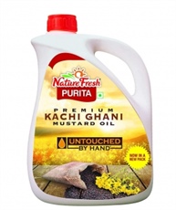 Nature Fresh Kachi Ghani Mustard Jar, 5L