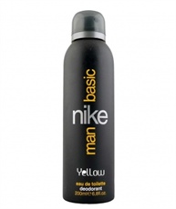 Nike Basic EDT Deo for Men, Yellow, 200ml