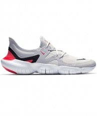 NIKE FREE RN 5.0 GREY LACE-UP SPORTS SHOES