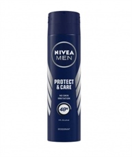 NIVEA MEN Deodorant, Protect and Care, 150ml