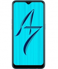 Oppo A7 (Glaze Blue, 4GB RAM, 64GB Storage)