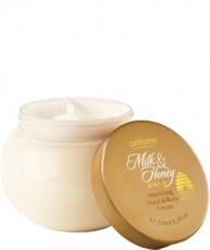 Oriflame Milk And Honey Gold Nourishing Hand And Body Cream, 250gm