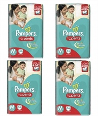 Pampers Pants (Medium 56 Count) - Pack of 4