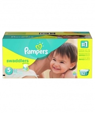 Pampers Swaddlers Diapers Size 5, 92 Count