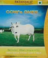 Patanjali Cow`s Ghee, 200ml