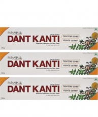 Patanjali Dant Kanti Dental Cream (3 X 200GM) 3PC Pack