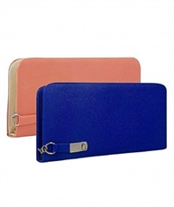 Rasm Lifestyle Women`s wallet Clutch Combo Of 2