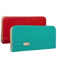 Rasm Lifestyle Women`s wallet Clutch Combo Of 2