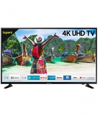 Samsung 108 cm (43 Inches) 4K UHD LED Smart TV UA43NU6100 (Black) (2019 model)