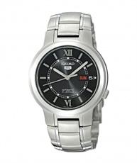 Seiko 5 Analog Black Dial Men`s Watch