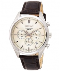 Seiko Analog Champagne Dial Men`s Watch