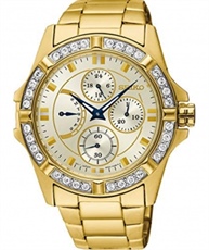 Seiko Analog White Dial Women`s Watch