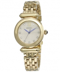 Seiko Analog White Dial Women`s Watch