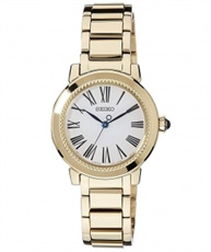 Seiko Analog White Dial Women`s Watch