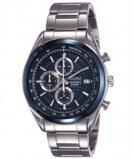 Seiko Dress Analog Blue Dial Men`s Watch