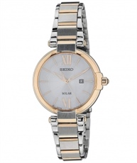 Seiko Dress Analog White Dial Women`s Watch