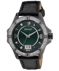 Seiko Lord Analog Green Dial Women`s Watch