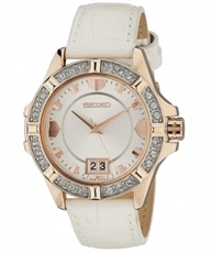 Seiko Lord Analog White Dial Women`s Watch