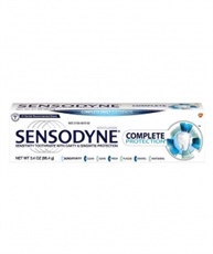 Sensodyne Complete Protection Toothpaste for Sensitive Teeth, 3.4 Ounce Tube