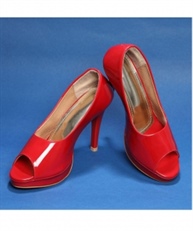 Sindhi Footwear Women`s Red Synthetic Leather Bellies