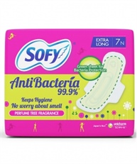 SOFY Body Fit AntiBacteria XL (7 Pads)