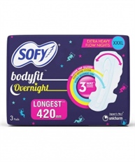 Sofy Bodyfit Overnight - XXXL (3 Count)