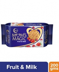 Sunfeast Mom`s Magic Biscuit, Fruit and Milk, 200 gm