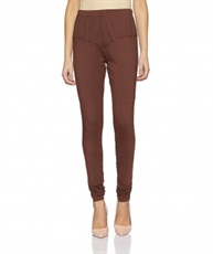 Swag  Cotton Leggings Churidar, Comfortable, and Soft Leggings(choco brown)