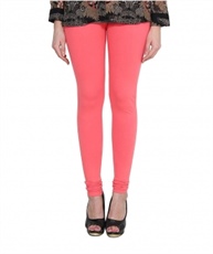 Swag  Cotton Leggings Churidar, Comfortable, and Soft Leggings(gajari pink)