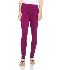 Swag  Cotton Leggings Churidar, Comfortable, and Soft Leggings(magenta)