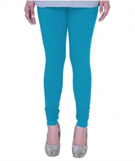 Swag  Cotton Leggings Churidar, Comfortable, and Soft Leggings(sky blue)