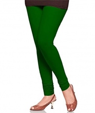 Swag  Leggings Churidar comfortable for girls stylish and soft leggings(forest green)