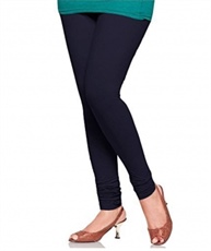 Swag Leggings Churidar comfortable for girls stylish and soft leggings(navy blue)