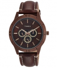 Timex Analog Brown Dial Men`s Watch-TW000U914