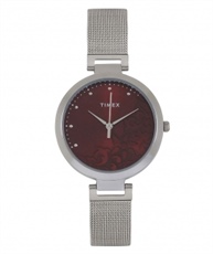 Timex Analog Red Dial Women`s Watch-TW000X218