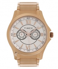 Timex Analog Silver Dial Men`s Watch-TW000X126