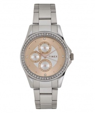 Timex Analog Silver Dial Women`s Watch-TWEL13000