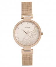 Timex Analog White Dial Women`s Watch-TW000X219