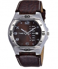 Timex Fashion Analog Brown Dial Men`s Watch - EL04