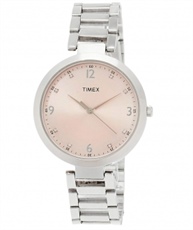 Timex Fashion Analog Pink Dial Women`s Watch - TW000X201