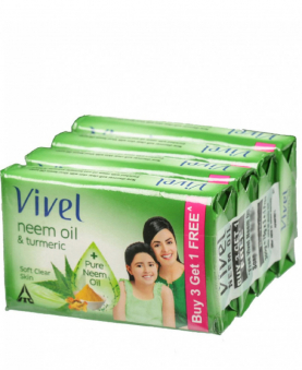 Vivel neem turmeric 125*3gm