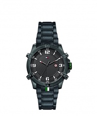 Tommy Hilfiger Analog Black Dial Men`s Watch - TH1790966J