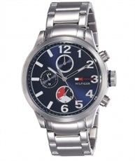 Tommy Hilfiger Analog Blue Dial Men`s Watch - TH1791242J