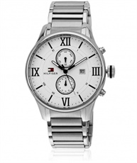 Tommy Hilfiger Analog White Dial Men`s Watch - TH1710289