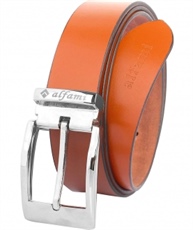 Urban Alfami Genuine Leather Belt for Men/Boys | Tan Brown Belt Colour | Premium Buckle | One Year Money Back Guarantee