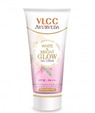 VLCC Ayurveda White and Bright Glow Gel Cream, 20gm