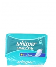 Whisper Maxi Fit Regular - 8 Pads