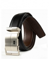 Winsome Deal Black Leather Formal Belt For Men`s